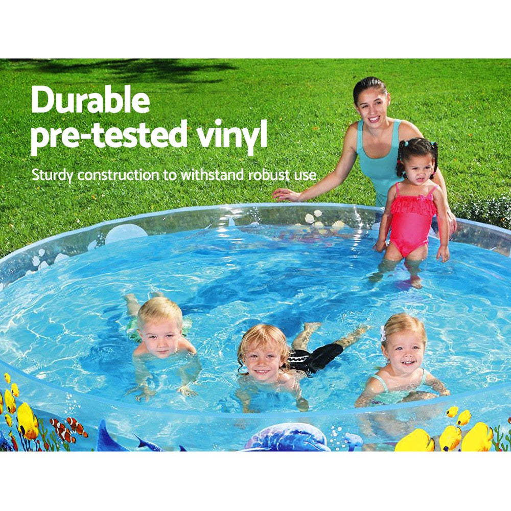 Swimming Pool Fun Odyssey Above Ground Kids Play Inflatable Round Pools - image5