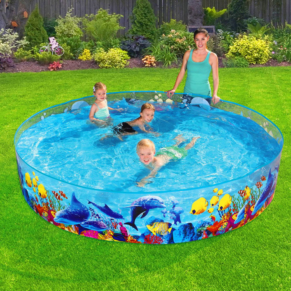 Swimming Pool Fun Odyssey Above Ground Kids Play Inflatable Round Pools - image7