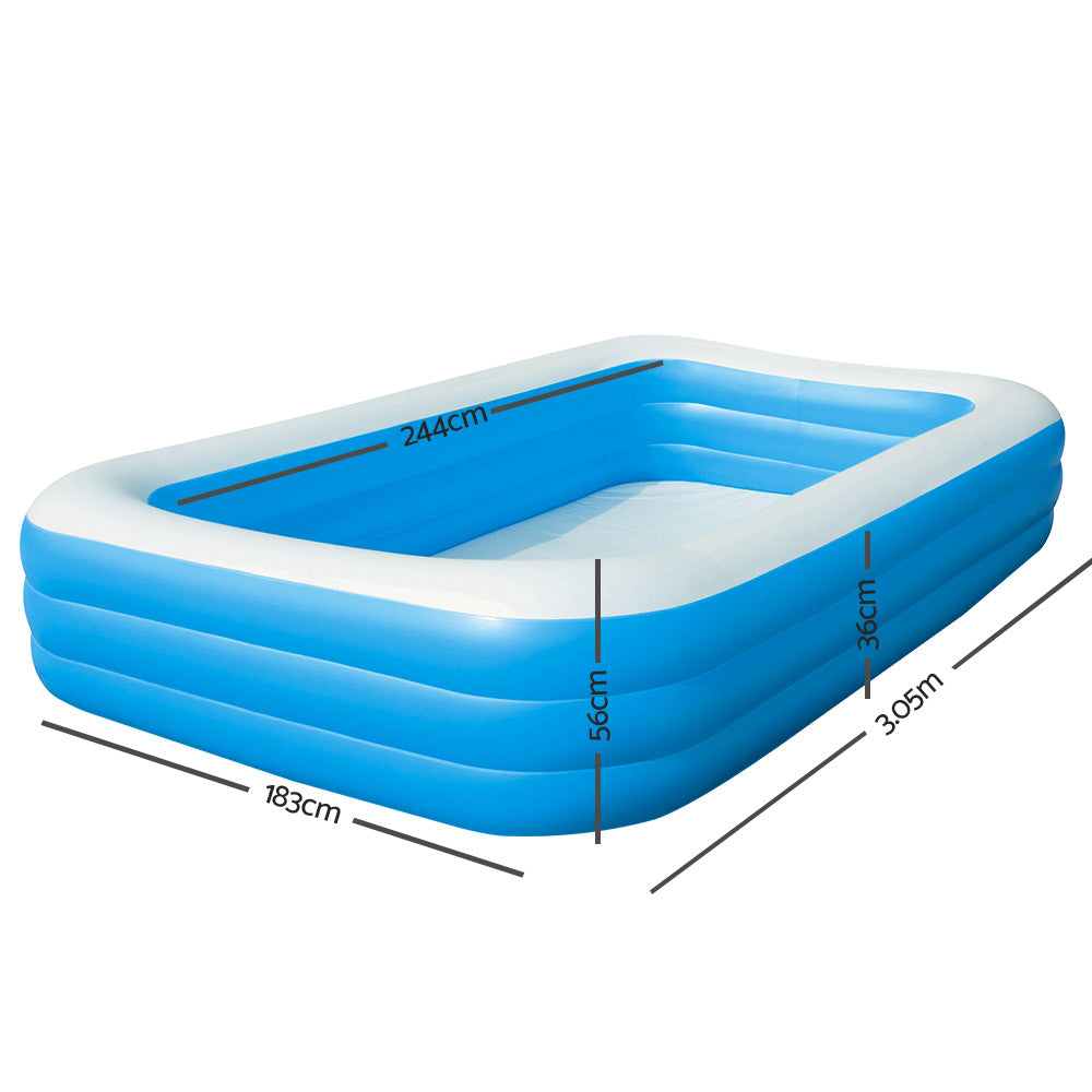 Inflatable Kids Above Ground Swimming Pool - image2