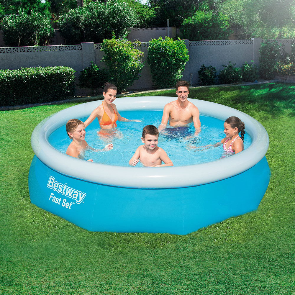 Above Ground Swimming Pool 305x76cm Fast Set Pool Family - image7