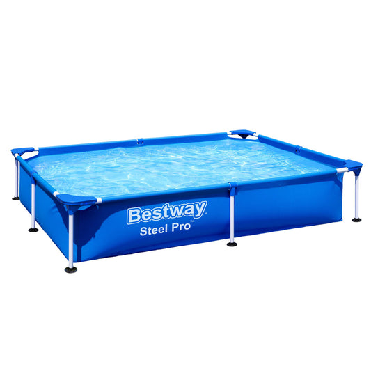 Bestway Swimming Pool Above Ground Frame Pools Outdoor Steel Pro 2.2 X 1.5M - image1