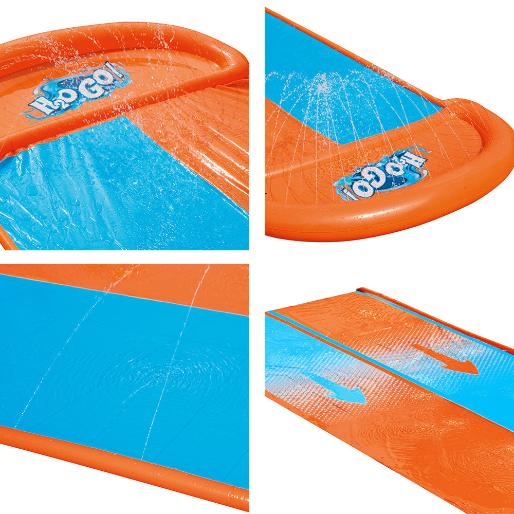 Inflatable Water Slip Slide Double Kids Splash Toy Outdoor Play 4.88M - image3