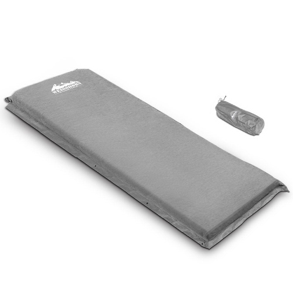 Single Size Self Inflating Matress - Grey - image1