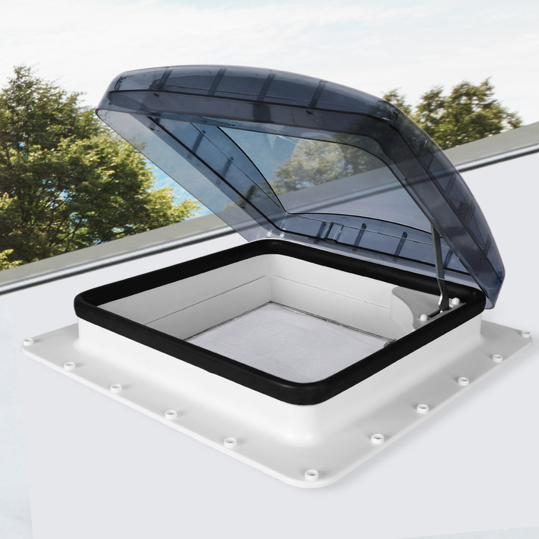 Caravan Roof Skylight Vent Hatch Pop Up Anti-UV Camper RV Motorhome Flyscreen - image8