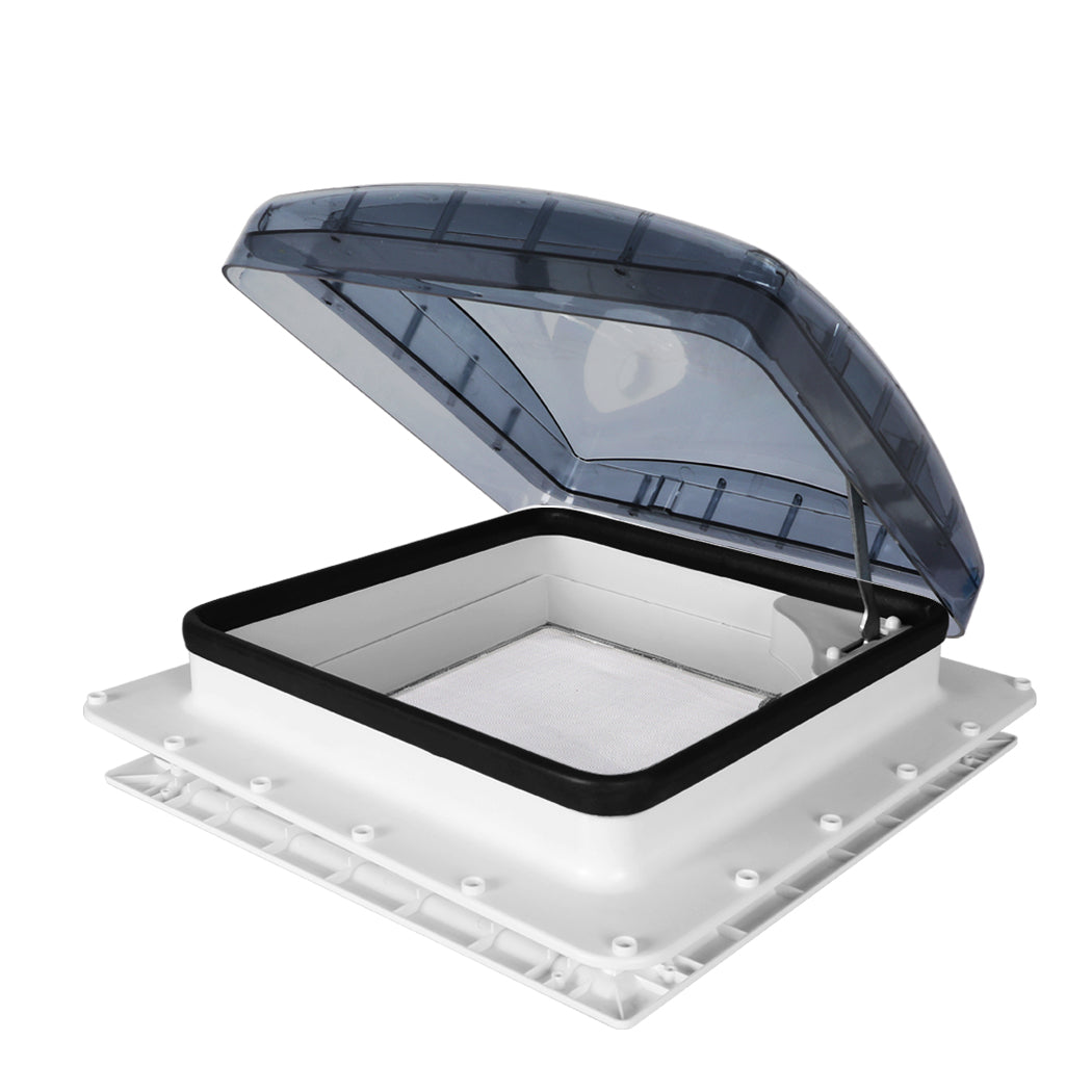 Caravan Roof Skylight Vent Hatch Pop Up Anti-UV Camper RV Motorhome Flyscreen - image1