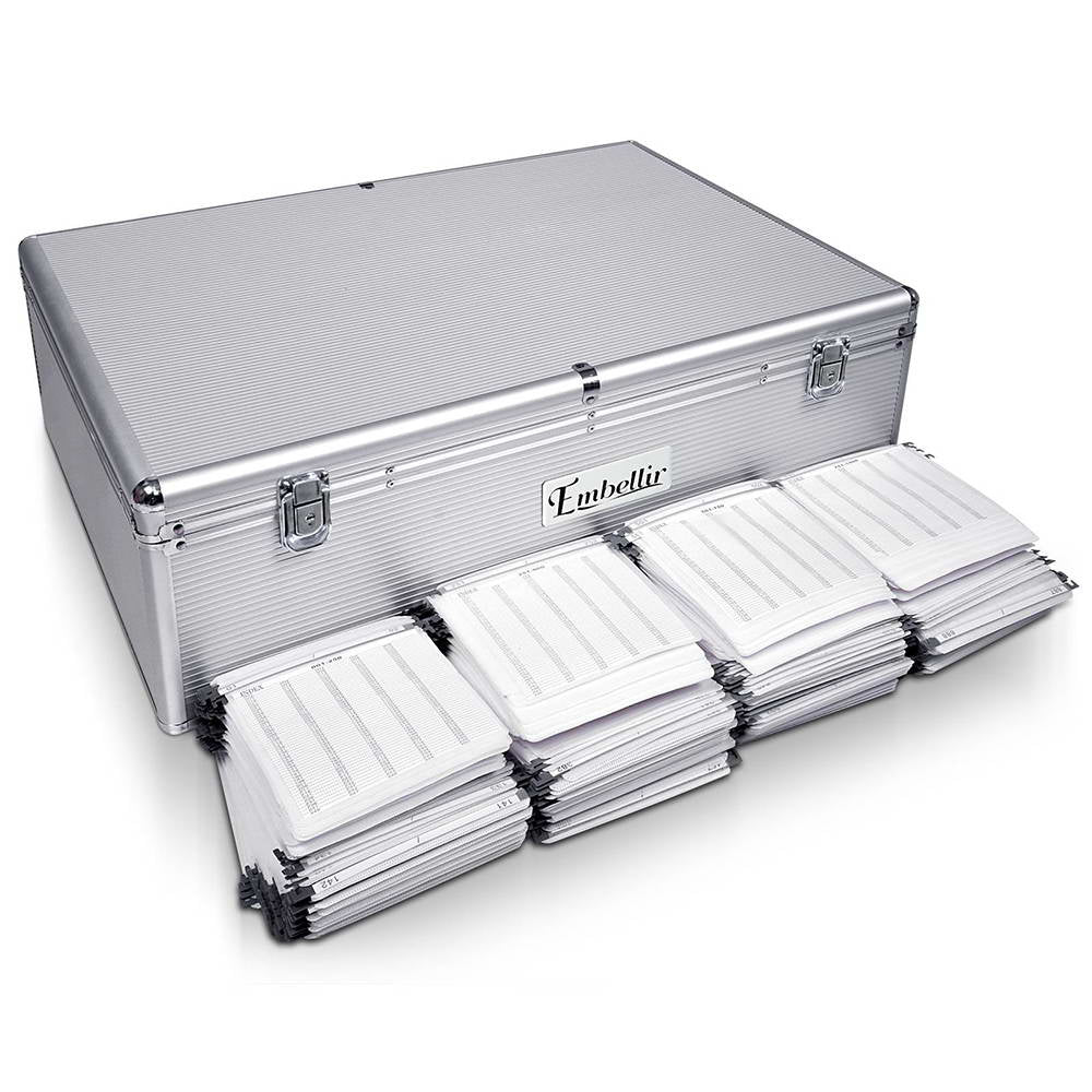 CD Case DVD Cases Storage Box 1000 Discs Aluminium Case DVD Folders - image7