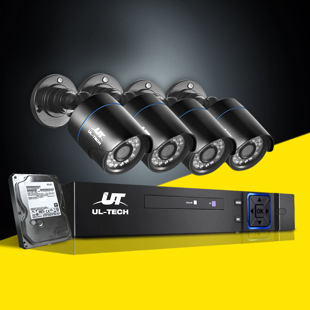 CCTV Security System 2TB 4CH DVR 1080P 4 Camera Sets - image7