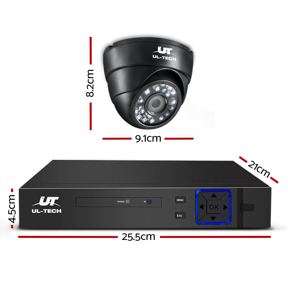 CCTV Security System 2TB 8CH DVR 1080P 4 Camera Sets - image2