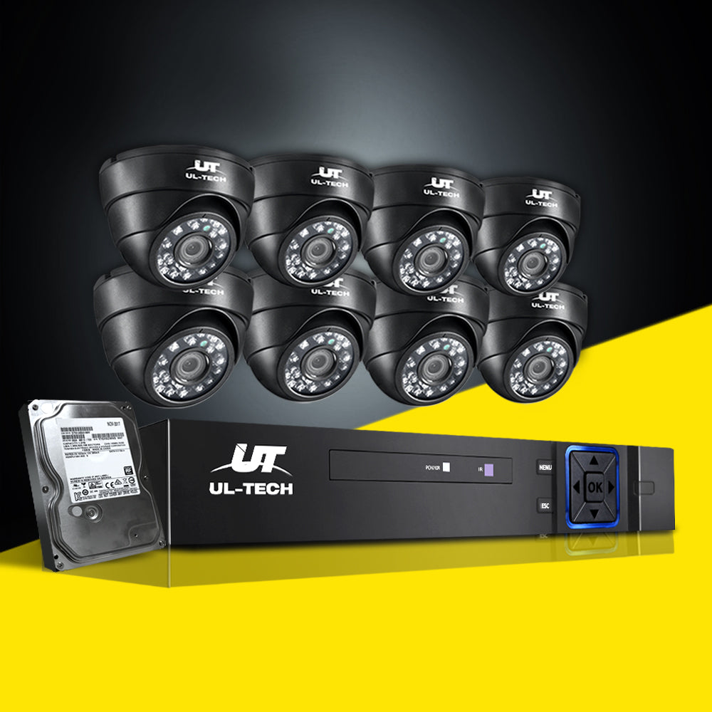 CCTV Security System 2TB 8CH DVR 1080P 8 Camera Sets - image7