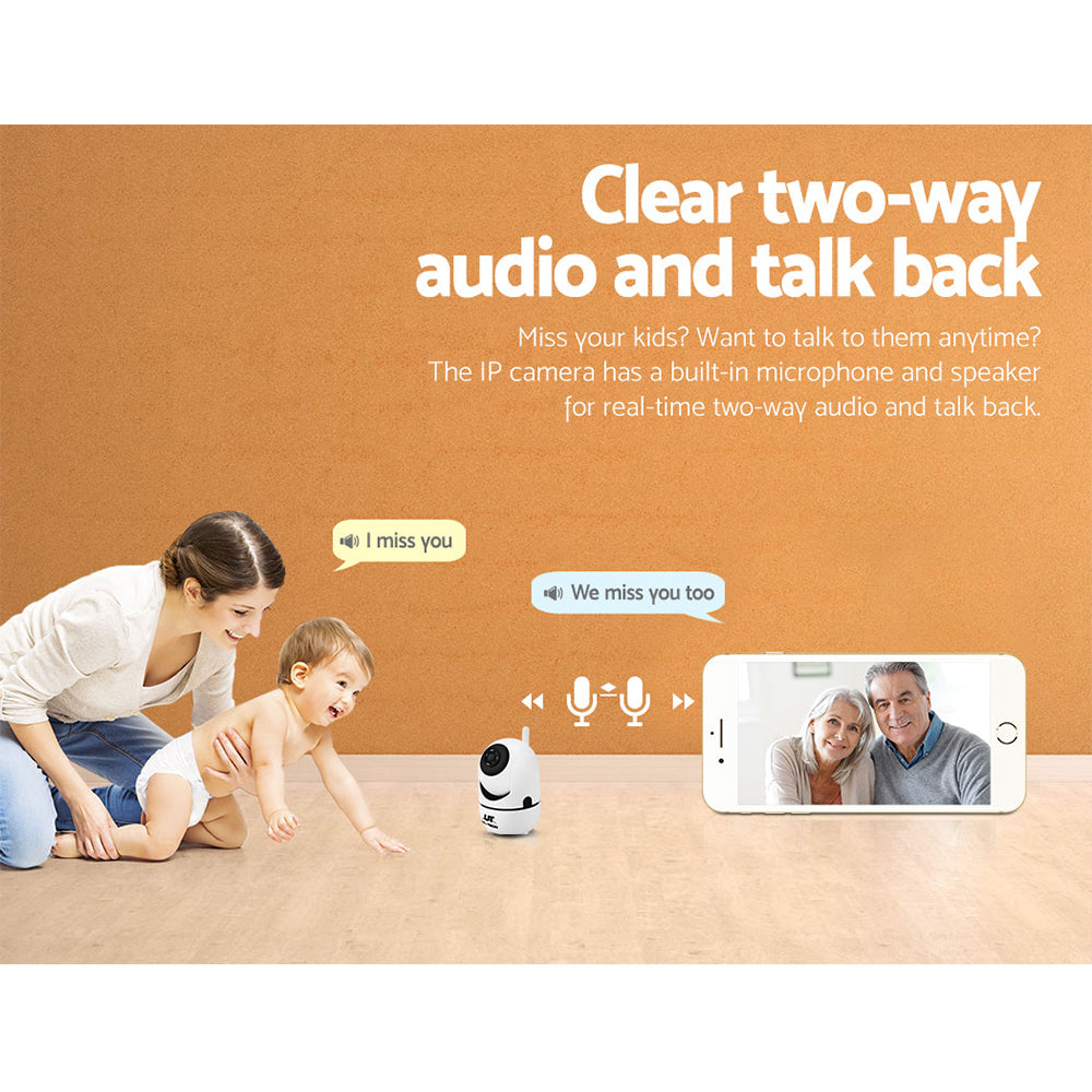 1080P Wireless IP Camera CCTV Security System Baby Monitor White - image5