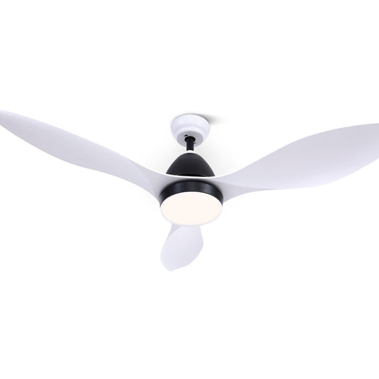 Ceiling Fan Light Remote Control Ceiling Fans White 48'' 3 Blades - image1