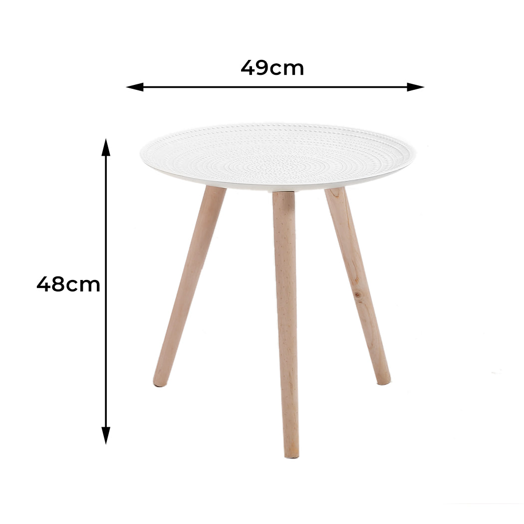 Coffee Table Side End Tables Antique Storage Modern Bedside Furniture White - image3