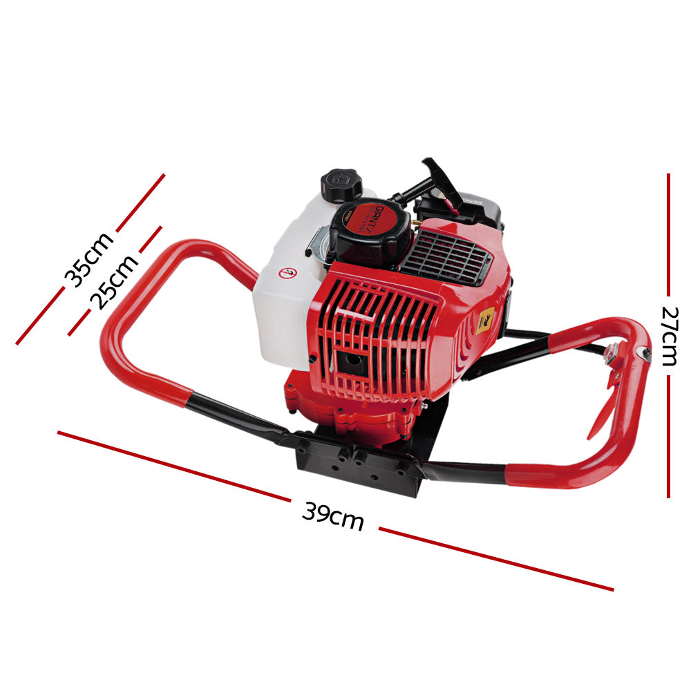 Post Hole Digger Diggers Petrol Complete 80CC Motor Only Earth Auger - image2