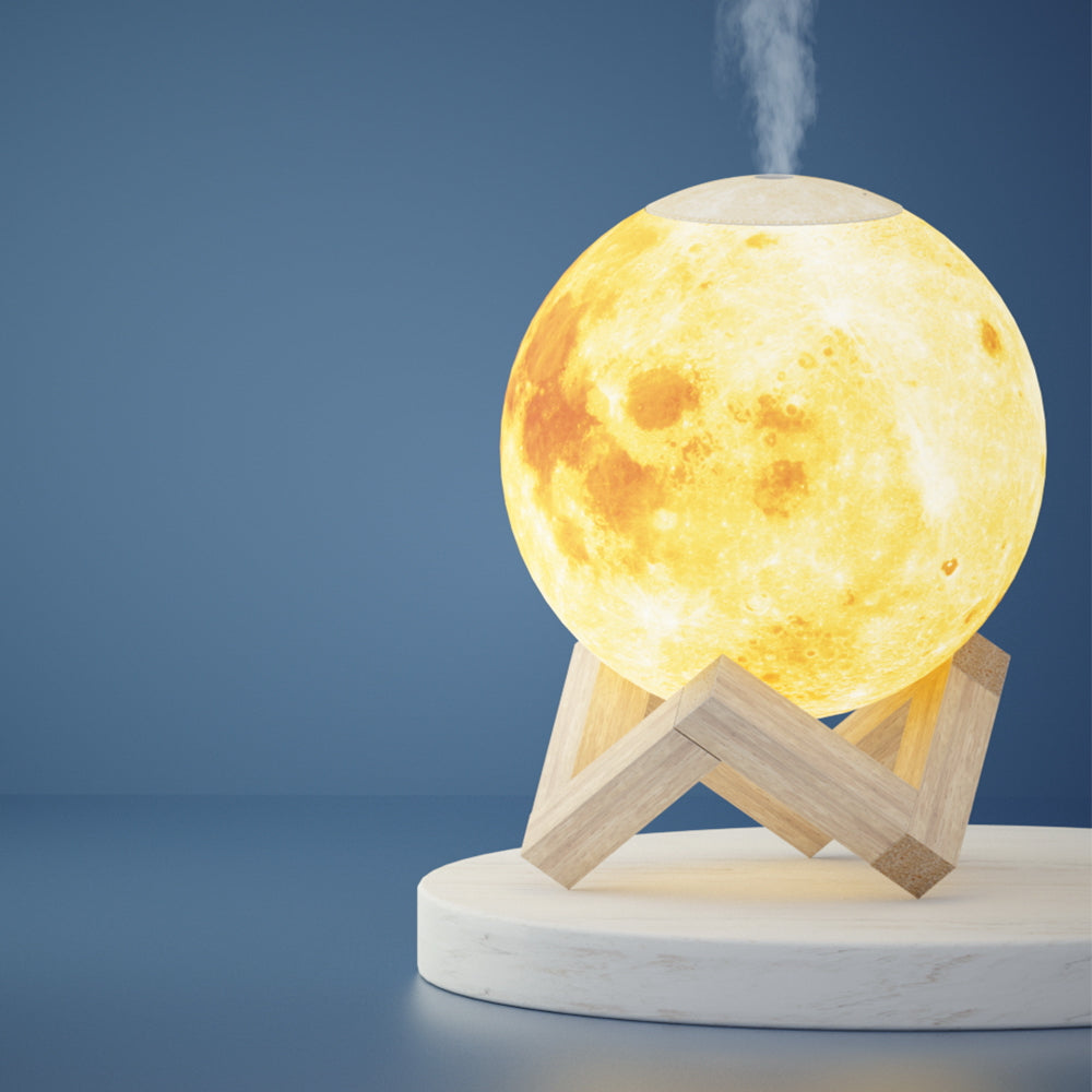 Aroma Diffuser LED Moon Lamp 880ml - image7