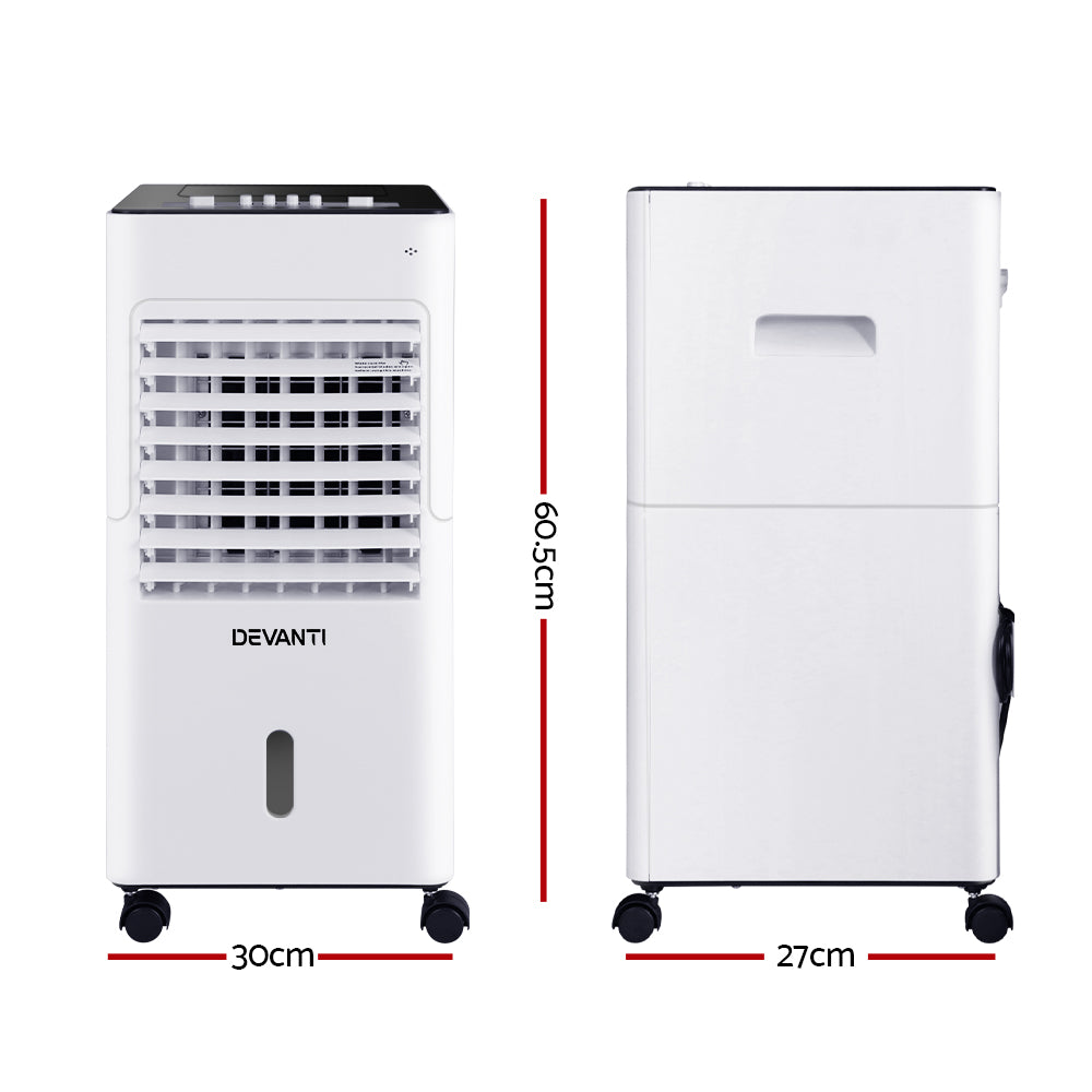 Evaporative Air Cooler Conditioner Portable 6L Cooling Fan Humidifier - image2