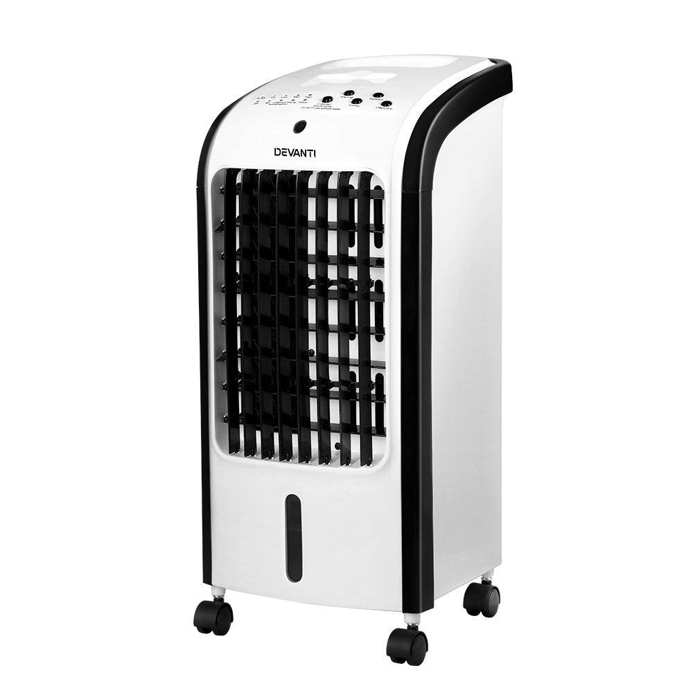 Evaporative Air Cooler Conditioner Portable 4L Cooling Fan Humidifier - image1