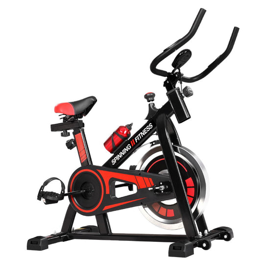 Spin Bike Exercise Bike Flywheel Fitness Home Commercial Workout Gym Holder - image1