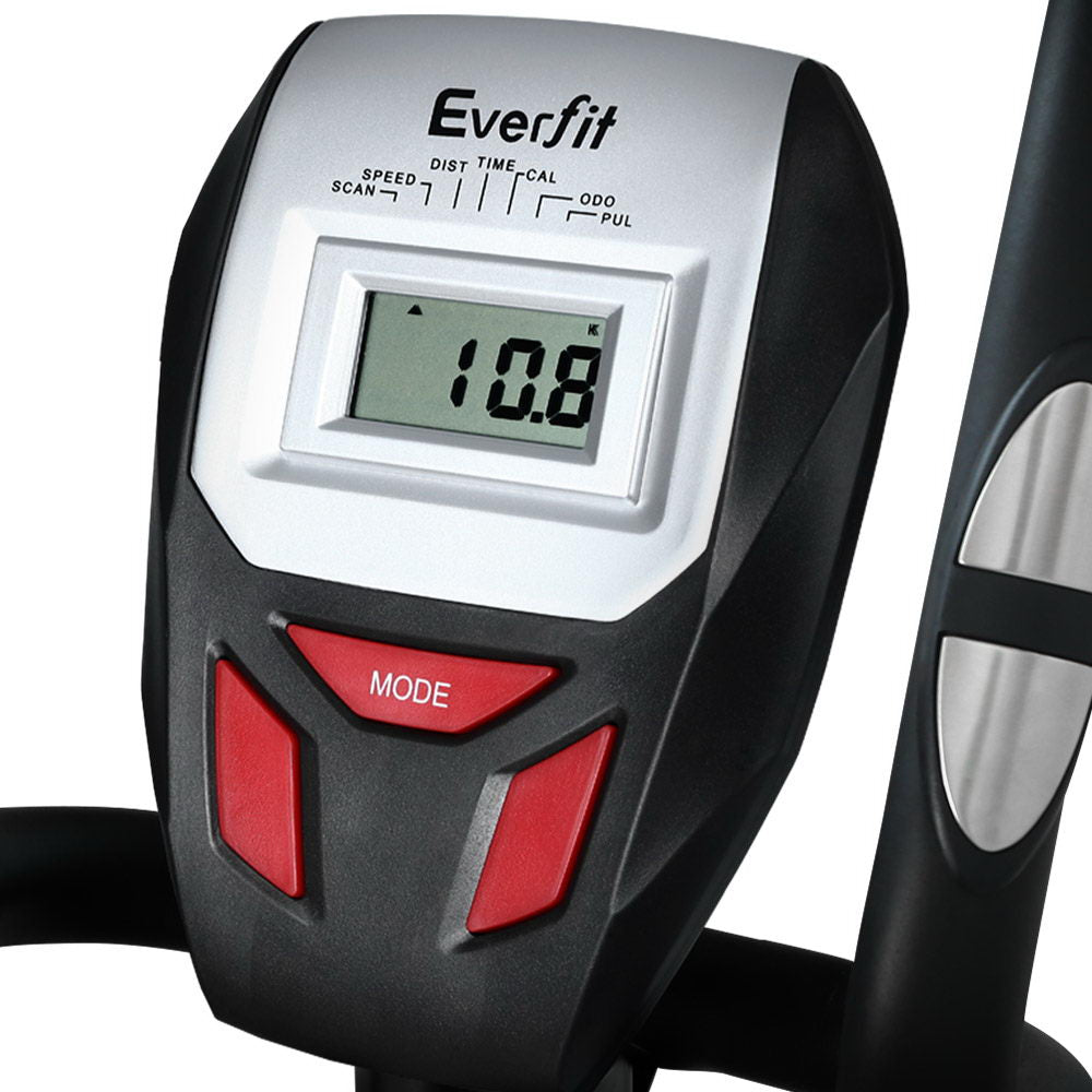 Elliptical Cross Trainer Exercise Bike Fitness Equipment Home Gym Black - image5