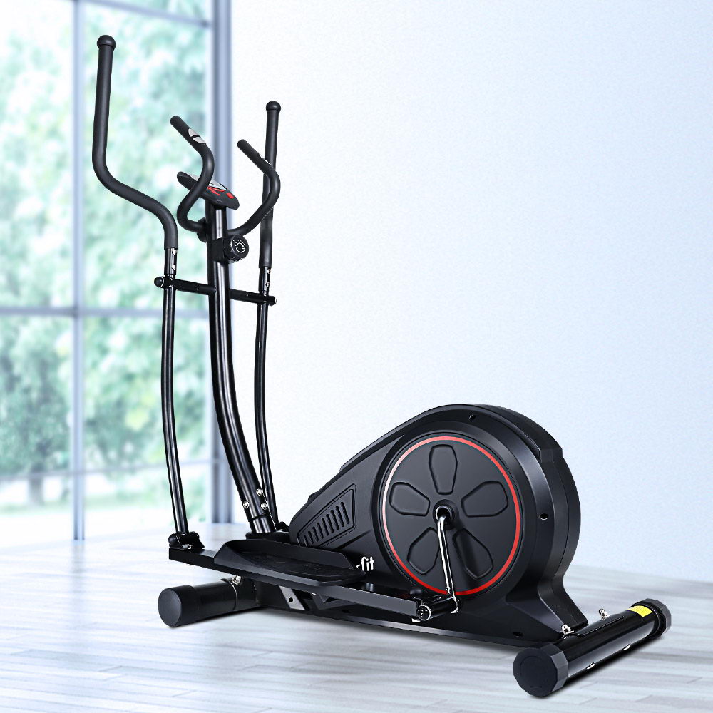Elliptical Cross Trainer Exercise Bike Fitness Equipment Home Gym Black - image7