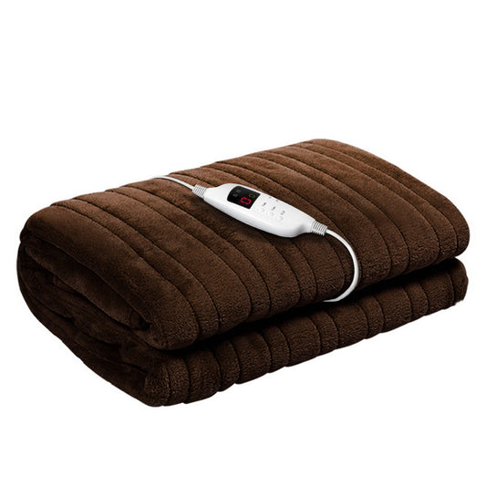 Bedding Electric Throw Blanket - Chocolate - image1