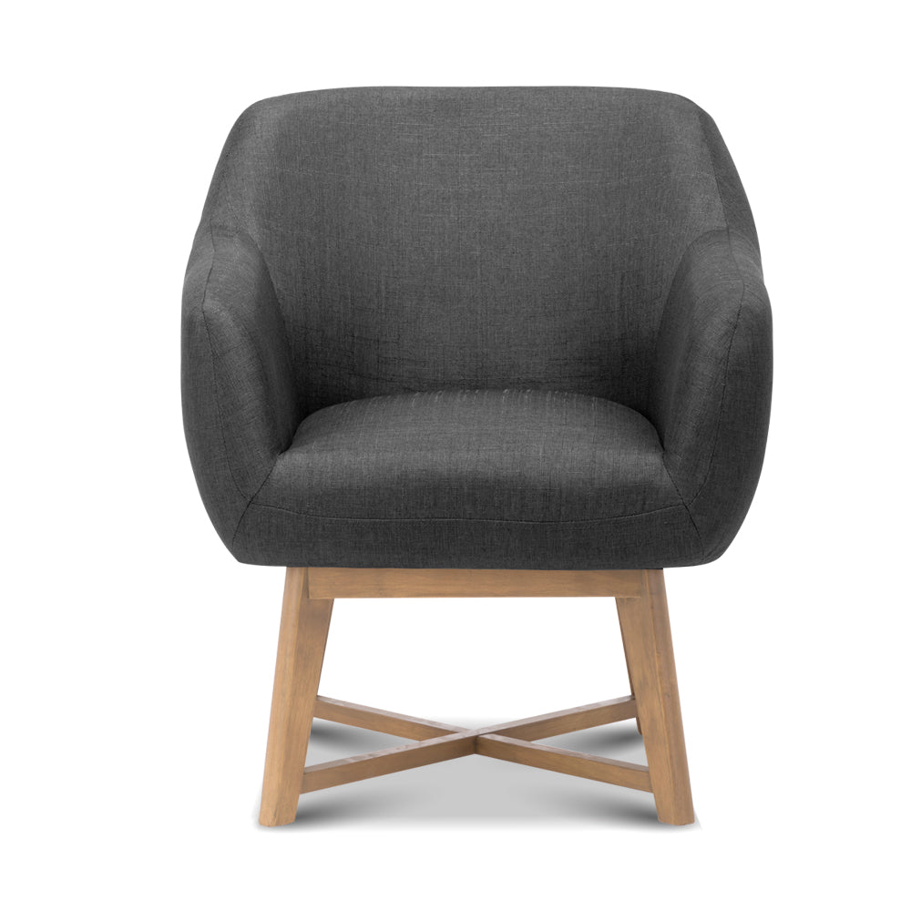 Aston Tub Accent Chair Charcoal - image3