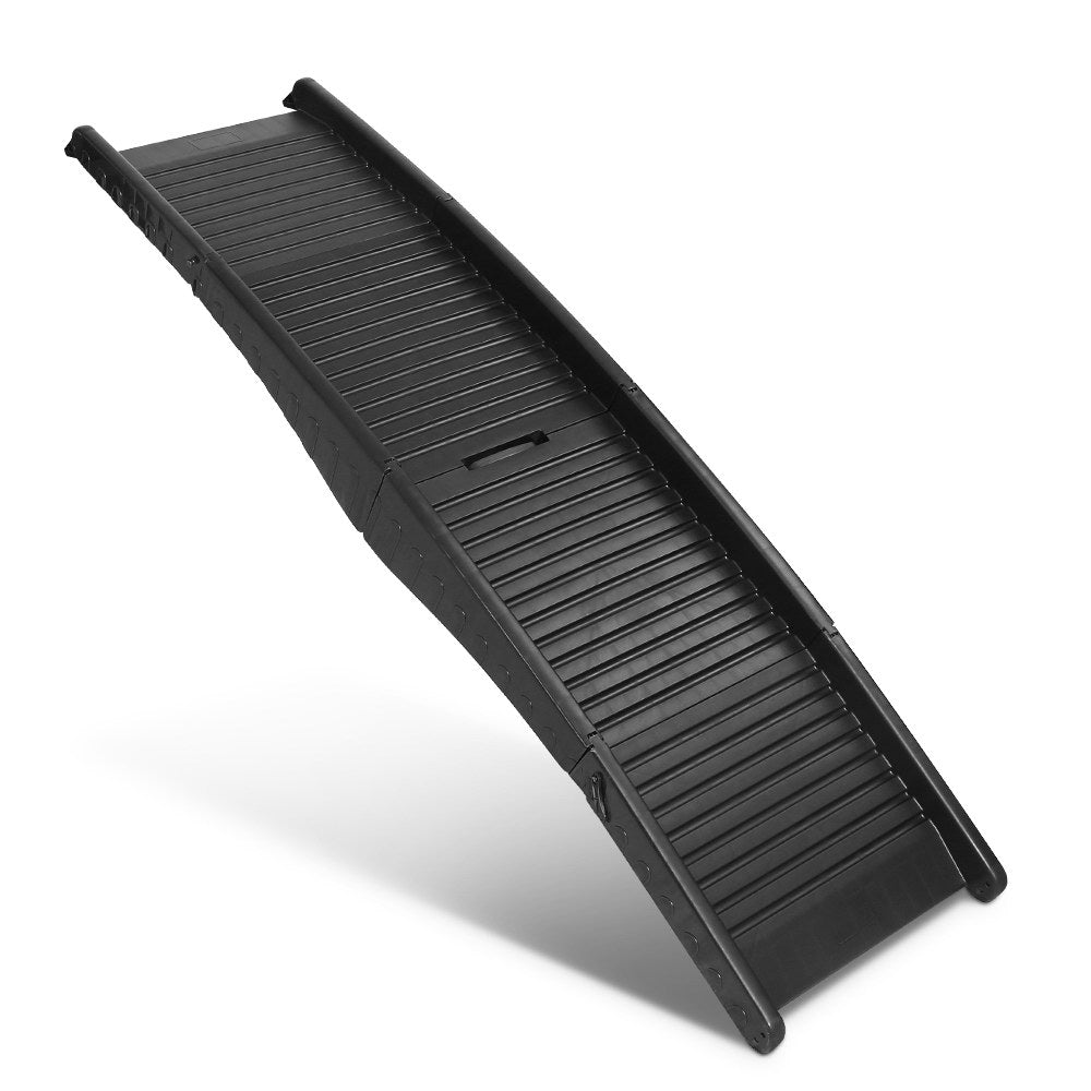 Portable Folding Pet Ramp for Cars - Black - image1