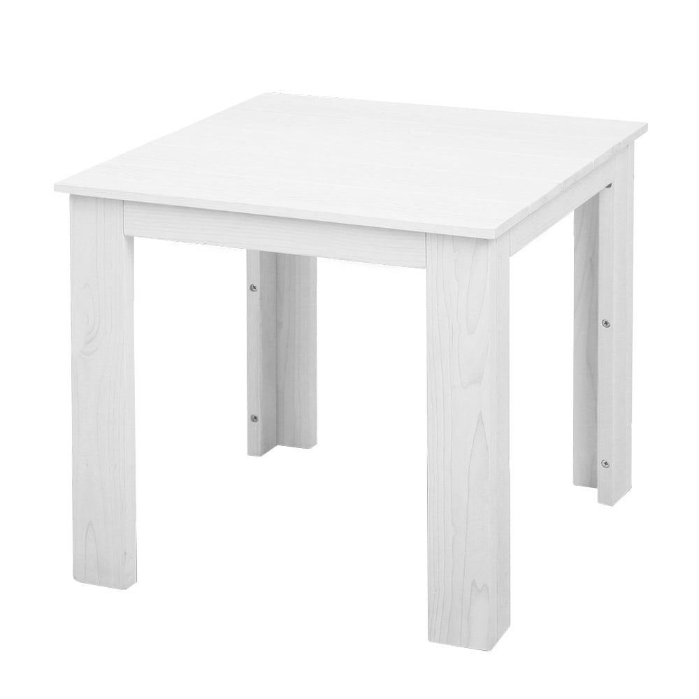 Outdoor Side Beach Table - White - image1