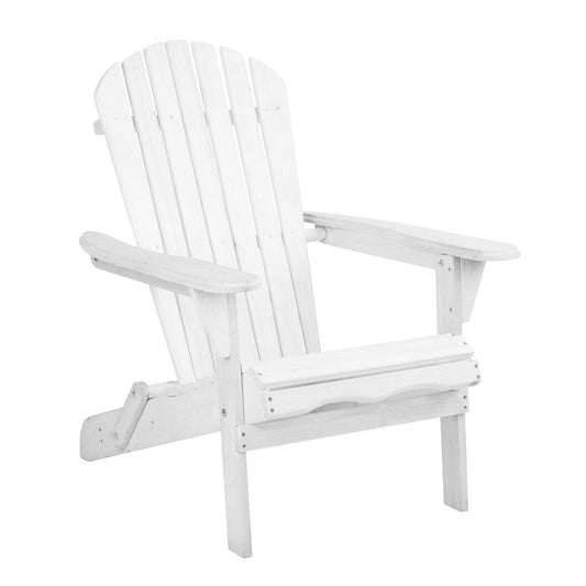 Outdoor Furniture Adirondack Chairs Beach Chair Lounge Wooden Patio Garden - image1