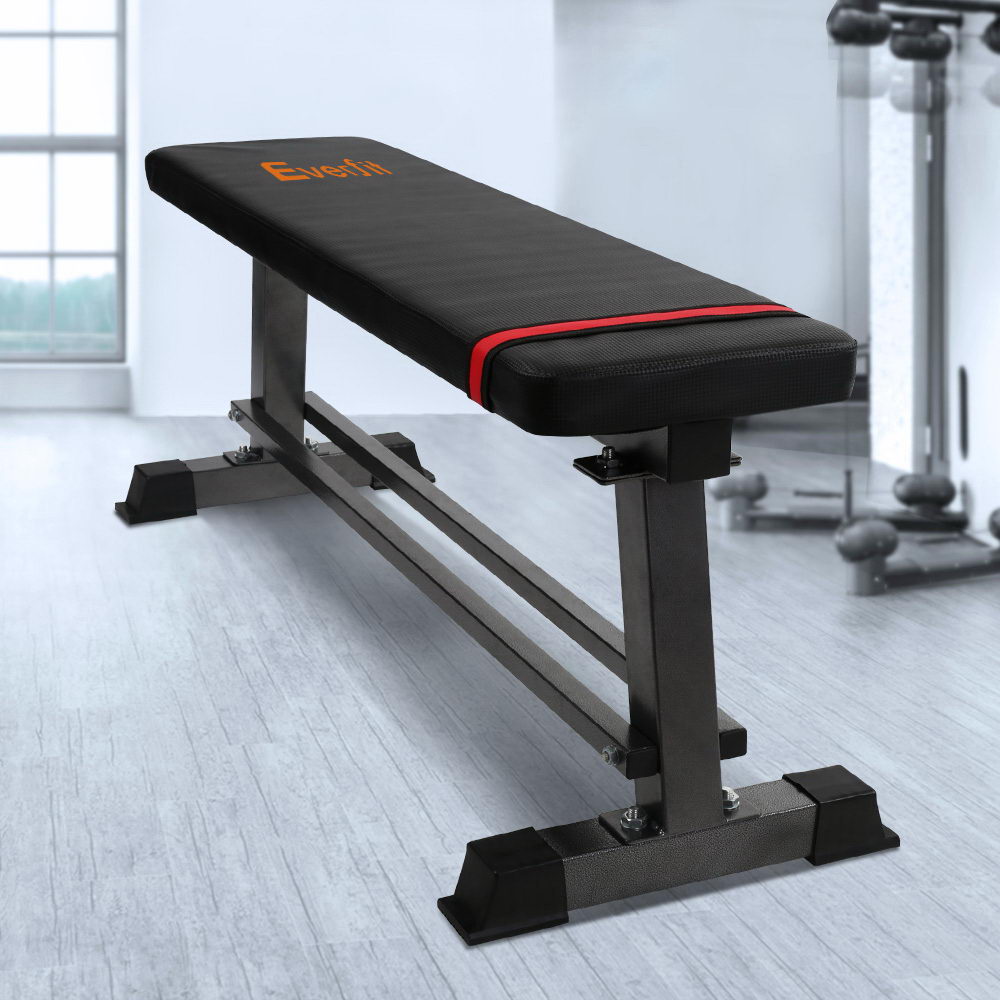 Weight Bench Flat Multi-Station Home Gym Squat Press Benches Fitness - image7