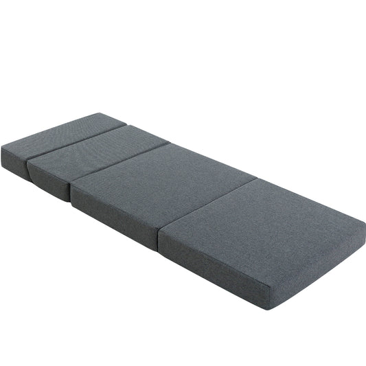 Bedding Folding Mattress Foldable Portable Bed Floor Mat Camping Pad - image1