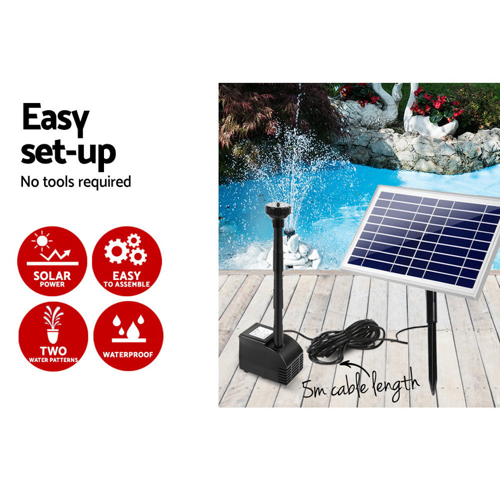 Solar Powered Water Pond Pump 60W - image4