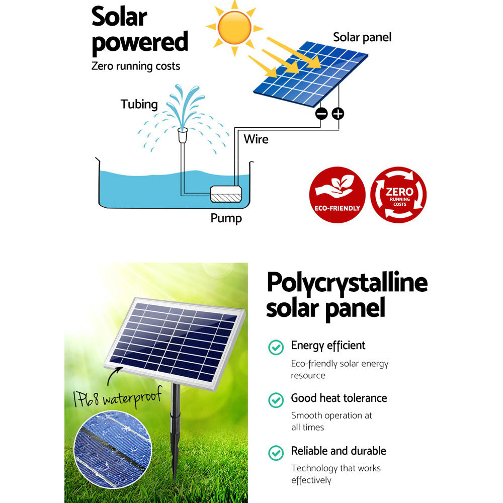 Solar Powered Water Pond Pump 60W - image6