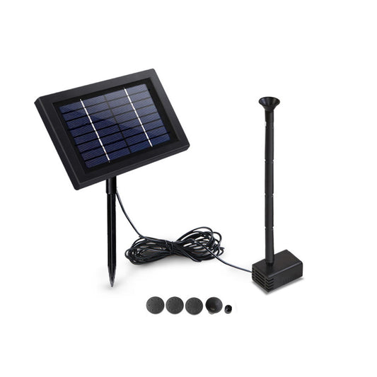 8W Solar Powered Water Pond Pump Outdoor Submersible Fountains - image1