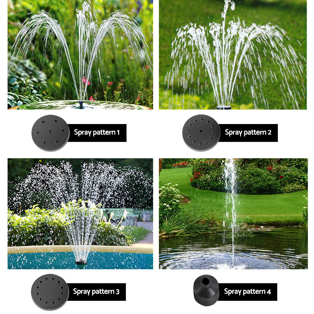 8W Solar Powered Water Pond Pump Outdoor Submersible Fountains - image6