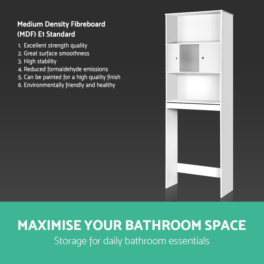 Bathroom Storage Cabinet - White - image3