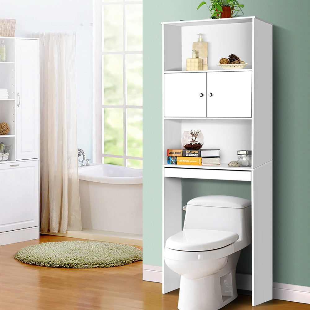 Bathroom Storage Cabinet - White - image7