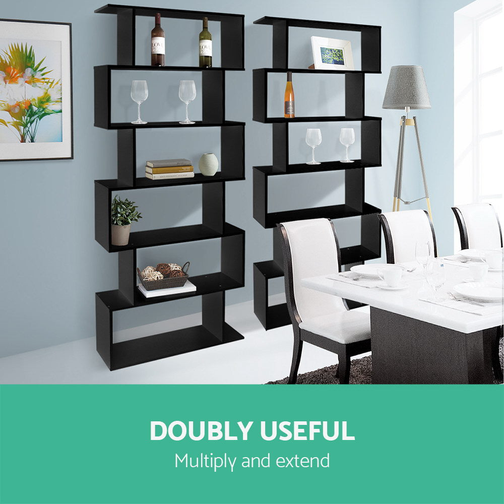 6 Tier Display Shelf - Black - image5