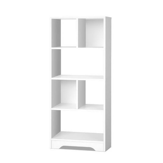 Display Shelf Bookcase Storage Cabinet Bookshelf Bookcase Home Office White - image1