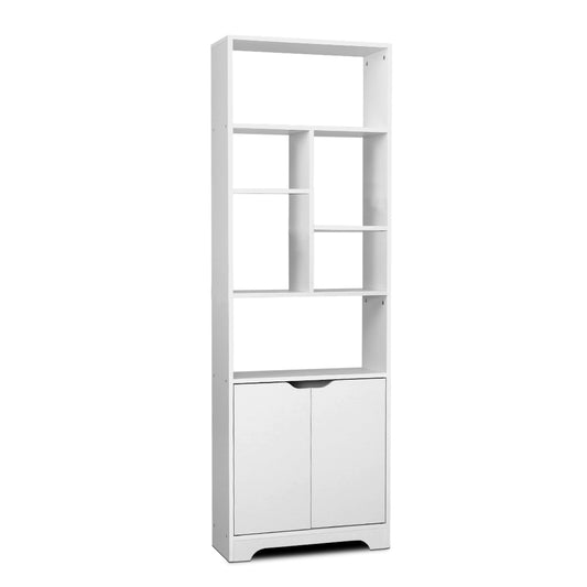 Bookshelf Display Shelf Adjustable Storage Cabinet Bookcase Stand Rack - image1