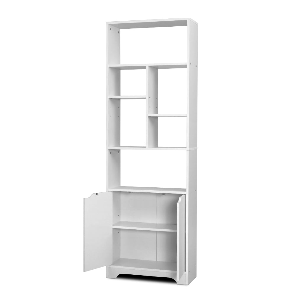 Bookshelf Display Shelf Adjustable Storage Cabinet Bookcase Stand Rack - image3