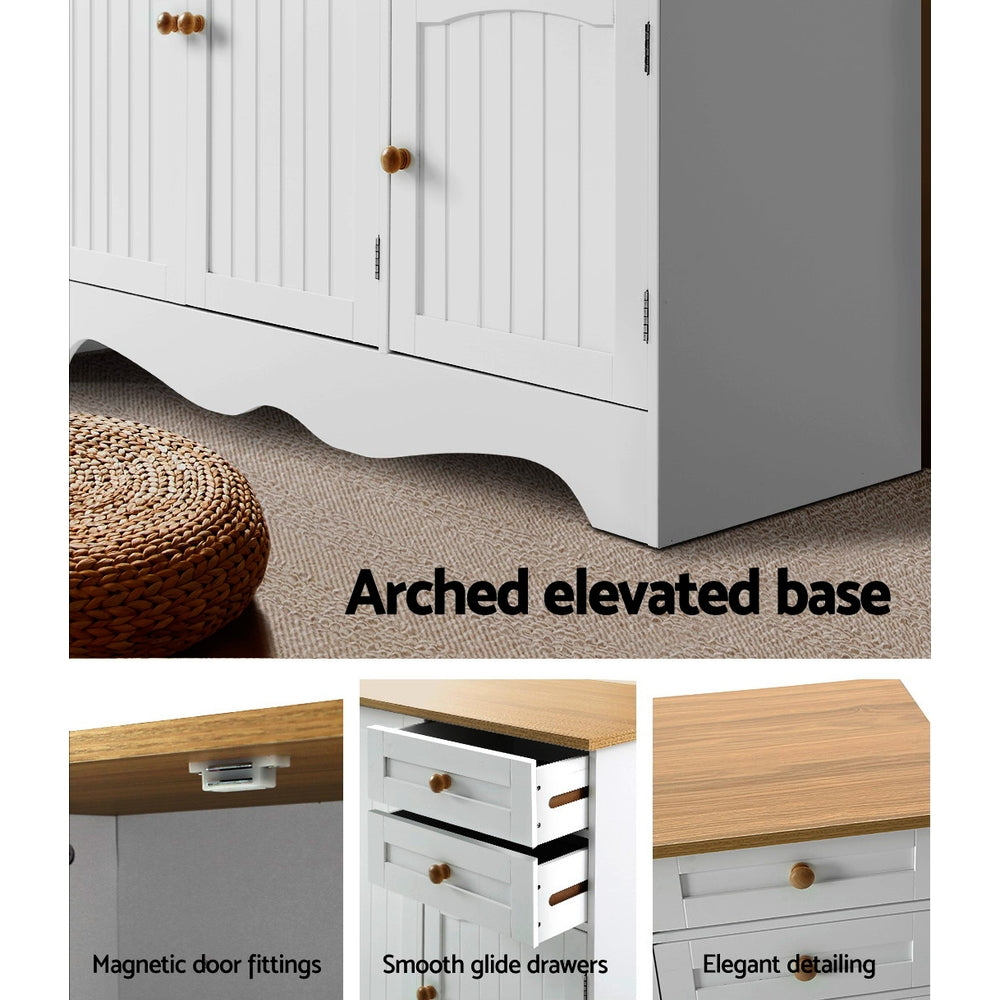 Buffet Sideboard Storage Cabinet Kitchen Cupboard Drawer Table Hallway - image7