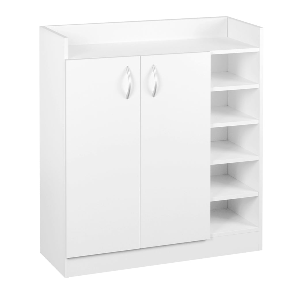 2 Doors Shoe Cabinet - White - image1