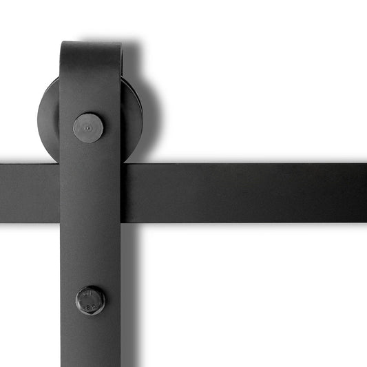 Sliding Barn Door Hardware - Black - image1