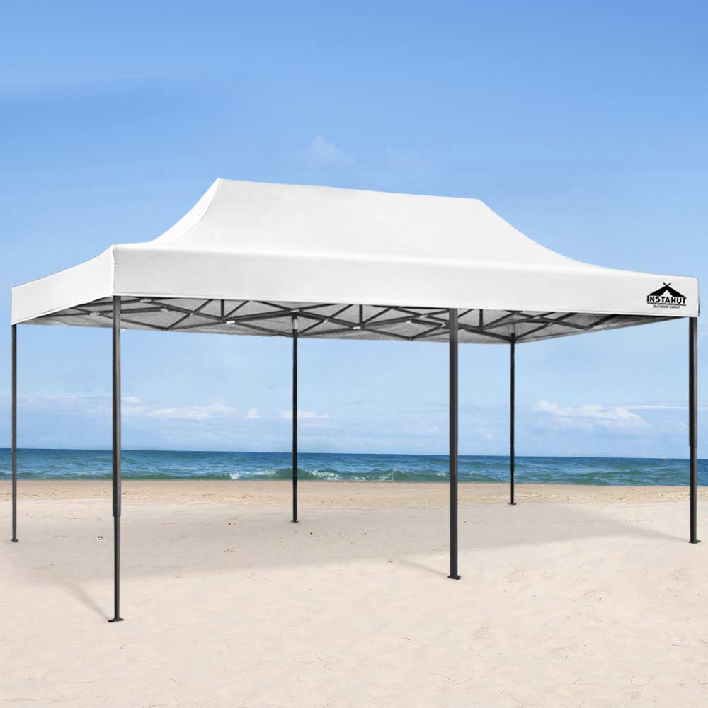 Gazebo Pop Up Marquee 3x6 Outdoor Wedding Base Pod Kit White - image8