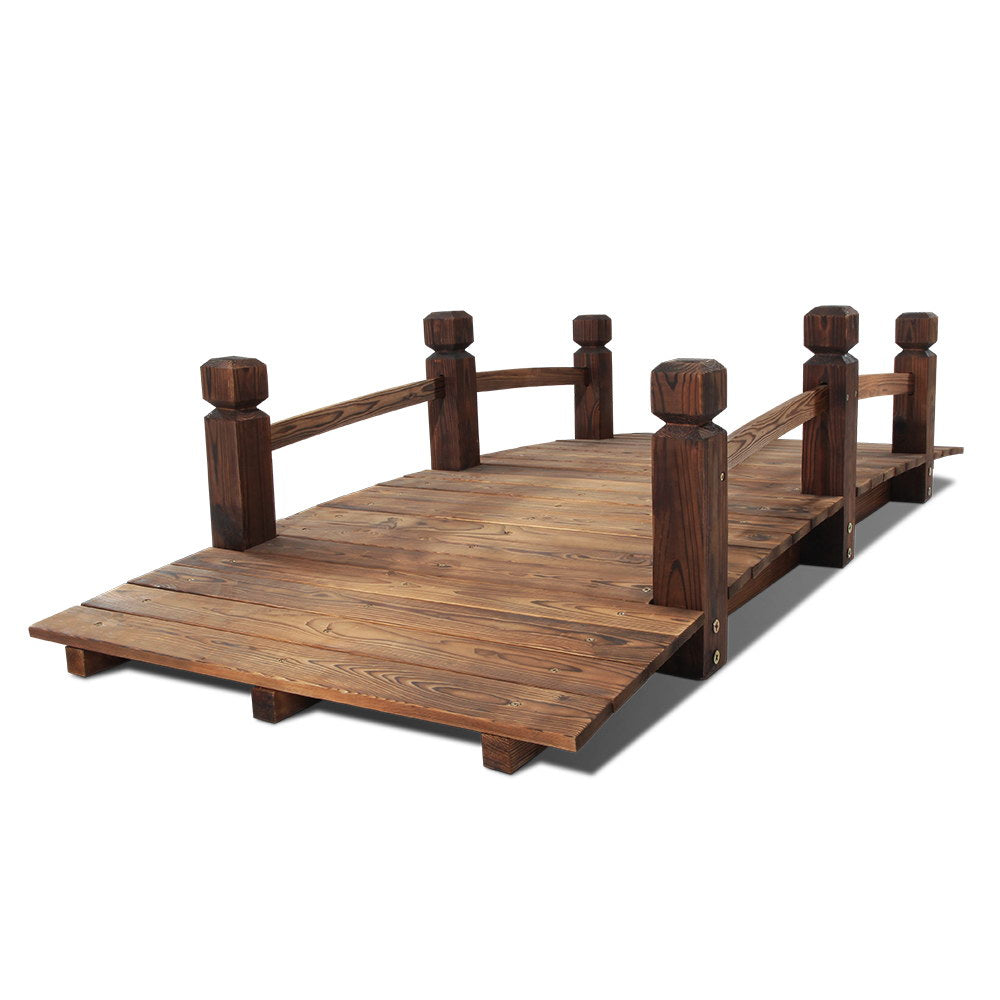 Wooden Rustic Bridge 160cm - image1