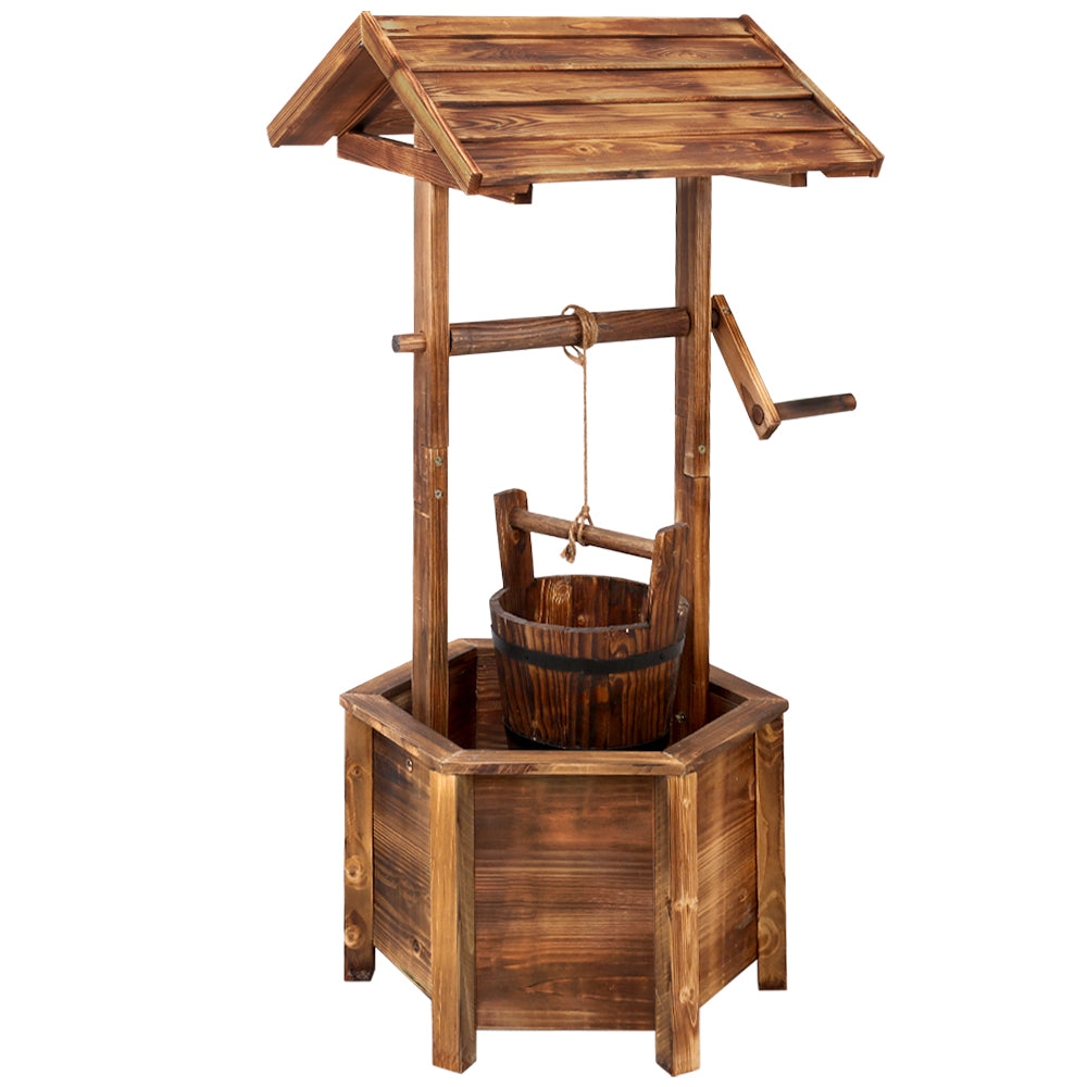 Wooden Wishing Well - image1