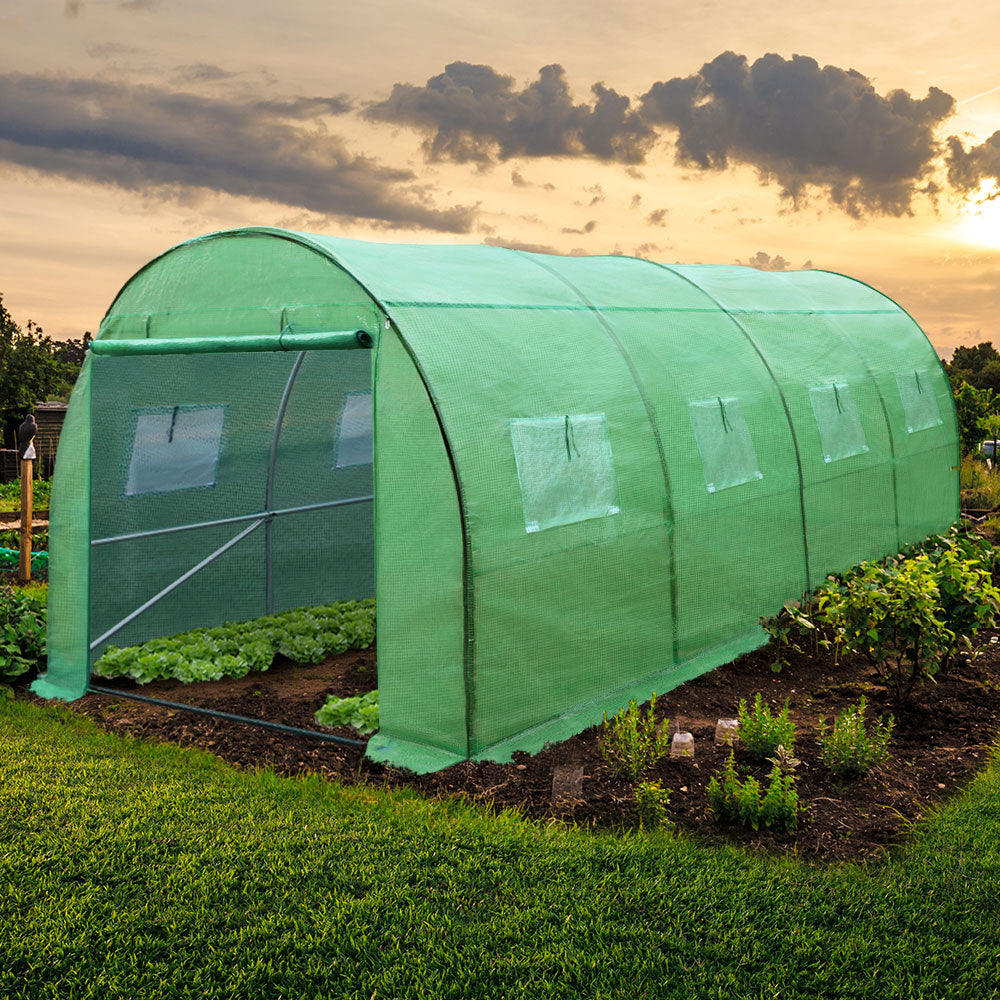 Greenhouse 4X3X2M Garden Shed Green House Polycarbonate Storage - image8