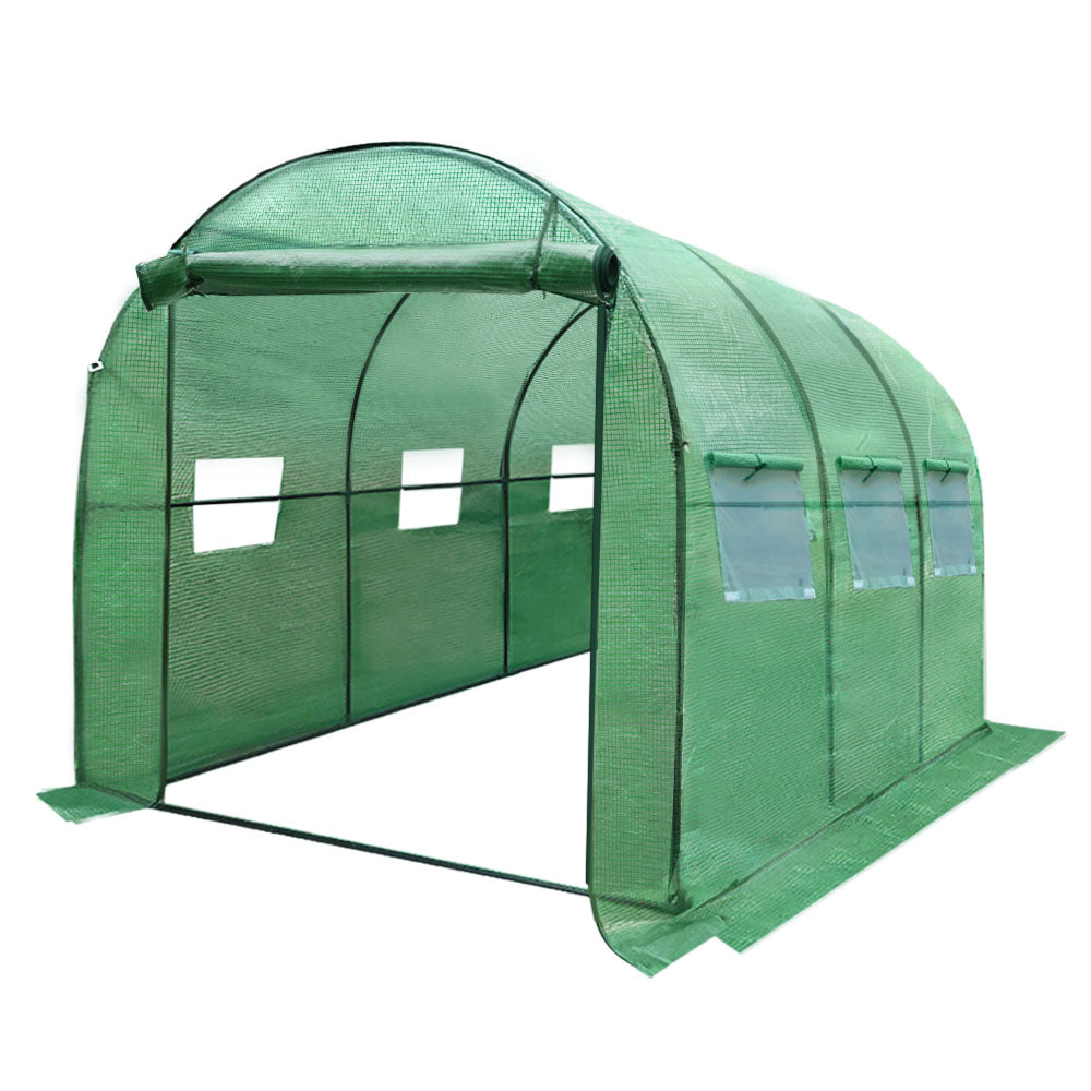 Greenhouse Garden Shed Green House 3X2X2M Greenhouses Storage Lawn - image1