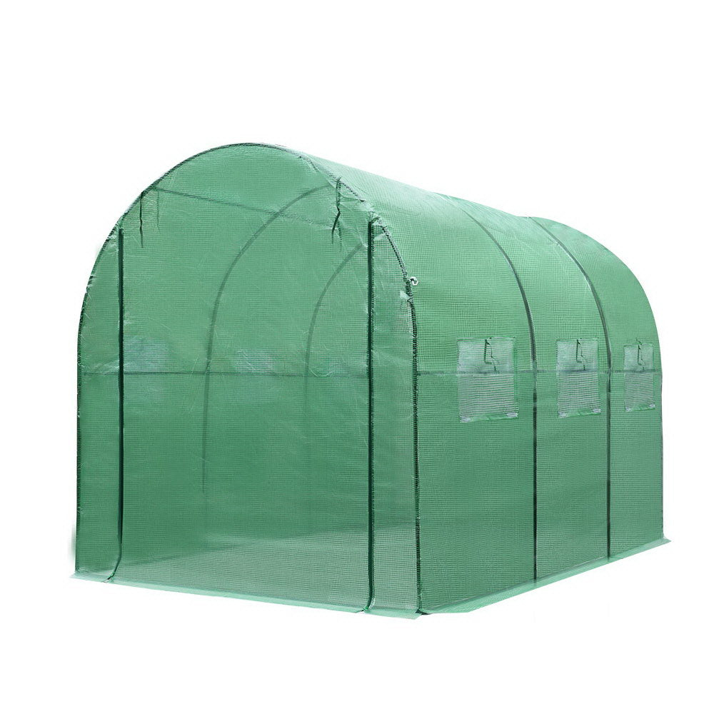 Greenhouse Garden Shed Green House 3X2X2M Greenhouses Storage Lawn - image3