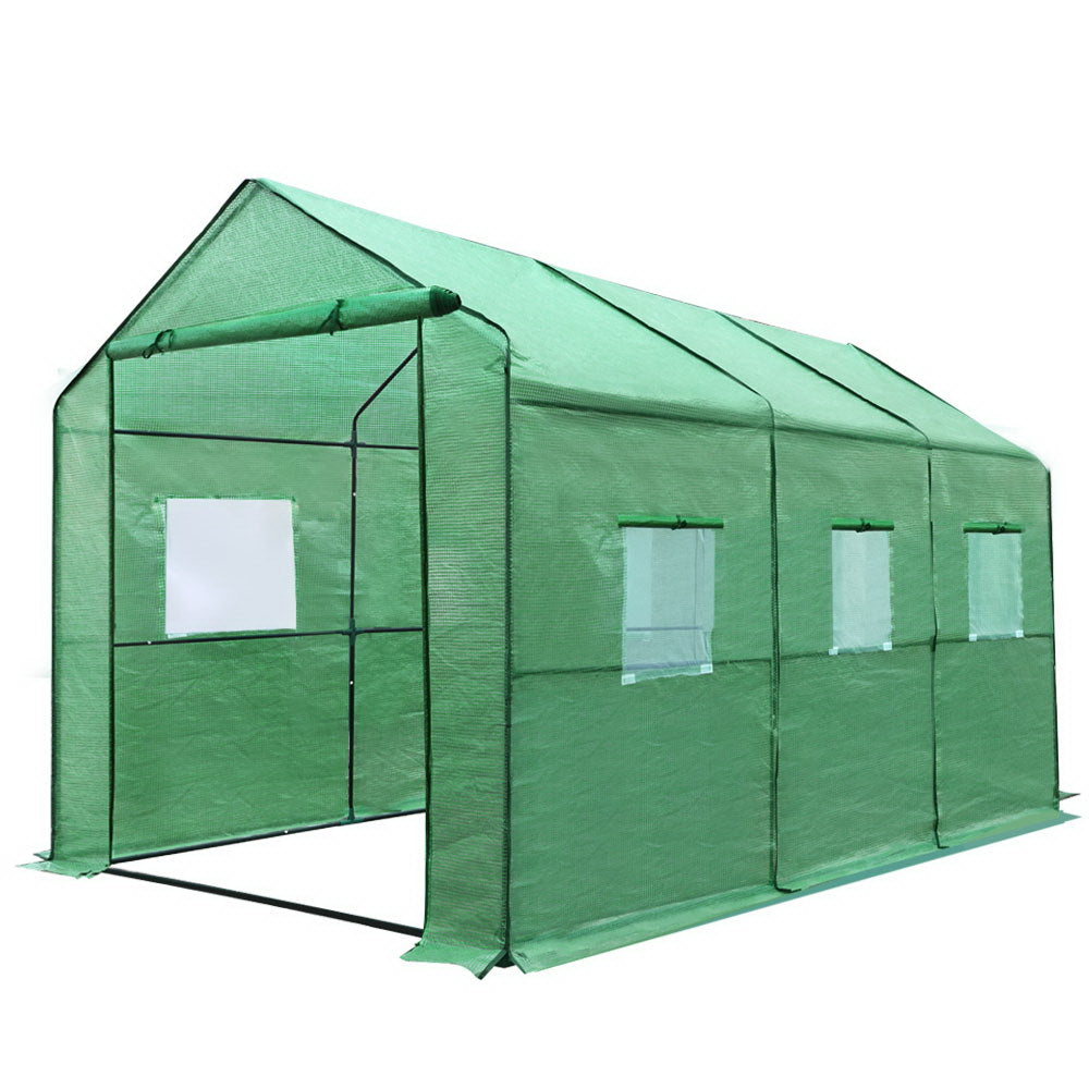 Greenhouse Garden Shed Green House 3.5X2X2M Greenhouses Storage Lawn - image1